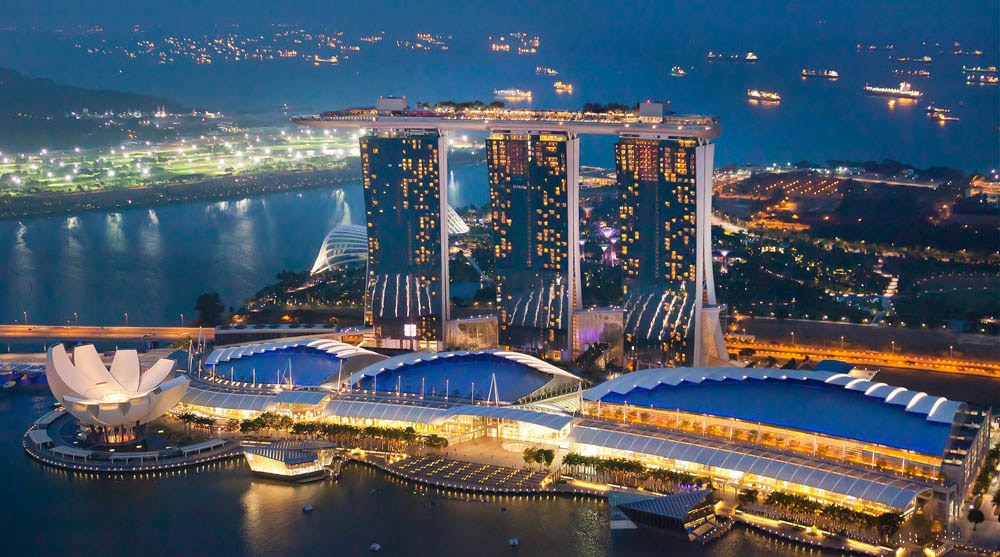 싱가포르 현대건축물-마리나베이샌즈